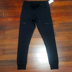 Mono B Cargo Black Leggings Size L